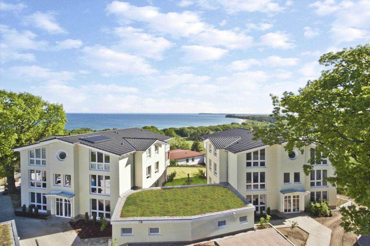 Terrasse, Gratis Nutzung Vom Ahoi Erlebnisbad Und Sauna In Sellin - Meeresblick Fewo 32 괴렌 외부 사진